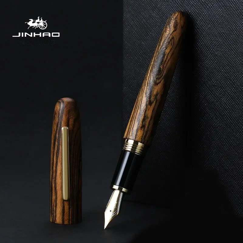 Jinhao 9056 doğal ahşap el yap - Office Stationery Supply Business incelemesi ve fiyatı