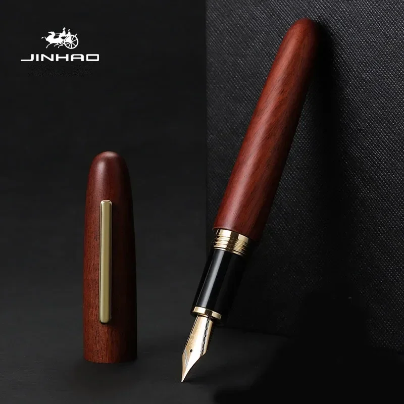 Jinhao 9056 doğal ahşap el yap - Office Stationery Supply Business incelemesi ve fiyatı