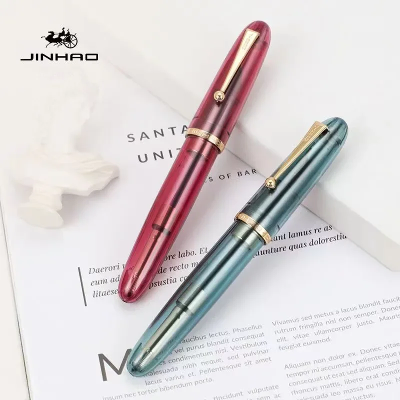 Jinhao 9019 dolma kalem Şeffaf - Office Stationery Supply Business incelemesi ve fiyatı