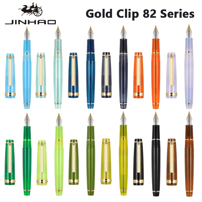 Jinhao 82-dolma kalem altın kl - Office Stationery Supply Business incelemesi ve fiyatı